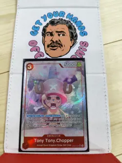 Tony Tony Chopper OP08-007 SR Alt Art One Piece Card - Image 1