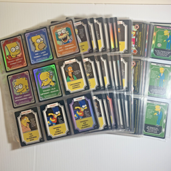 The Simpsons TCG Trading Card Game Complete Set w/ 43 Foils - 199 Cards WotC - Image 1