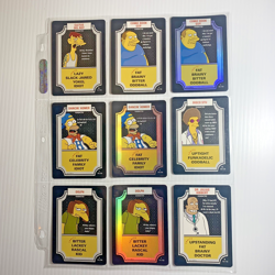 The Simpsons TCG Trading Card Game Complete Set w/ 43 Foils - 199 Cards WotC - Image 4