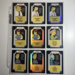 The Simpsons TCG Trading Card Game Complete Set w/ 43 Foils - 199 Cards WotC - Image 5