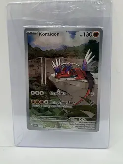 Koraidon SVP014 Black Star ETB Promo Scarlet & Violet Pokemon Card Sealed - Image 1