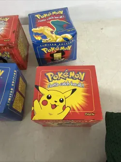 Full Set Of 6, 23K Gold Plated 1999 Burger King Pokemon Trading Cards - Image 4