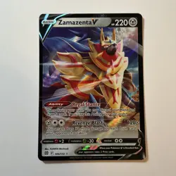 8 Pokemon Fire / Mixed V Card Lot - Image 5
