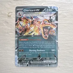 Charizard ex 161 SV Promo Holo Pokemon TCG Card Stage 2 HP 330 EX - Image 1