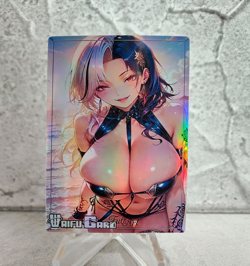 Rosanna Nikke Trading Card Waifu Goddess Story Anime Girl holo Karte Manga Full - Image 1