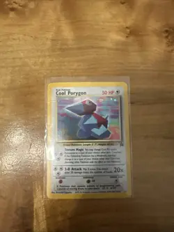 Pokemon TCG Cool Porygon #15 Holo Black Star Promo Card DA102083 - Image 1