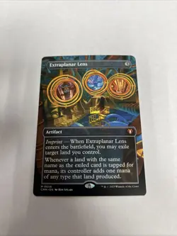 Extraplanar Lens Borderless Nonfoil Card #0656 MTG LP - Image 1