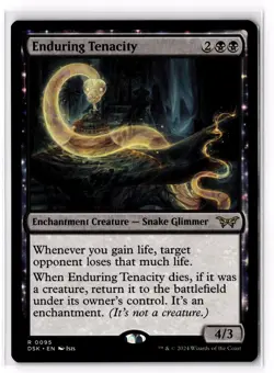 Enduring Tenacity 95 Duskmourn: House of Horror Normal NM - Image 1