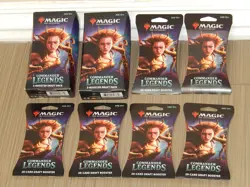 Magic The Gathering 12X Commander Legends Draft Booster Pack NEW SEAL MINT! - Image 1