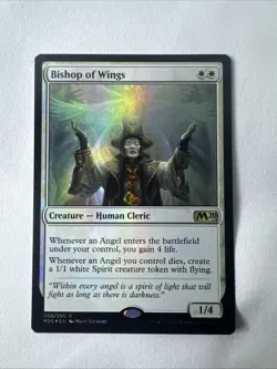 Bishop of Wings R 008-Magic the Gathering Core Set 2020-FOIL - Image 1