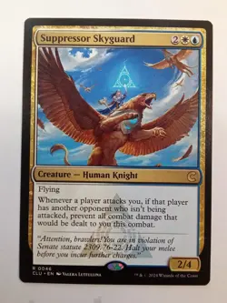 Suppressor Skyguard 46 Ravnica: Clue Edition MTG - Image 1
