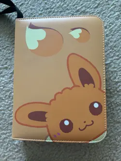 Pokemon Eevee Kawaii Binder WITH Cards! - Image 1