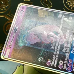 Pokemon 2017 English Card Shining Legends Set Test Tube Mewtwo Mewtube GX #78 MP - Image 4