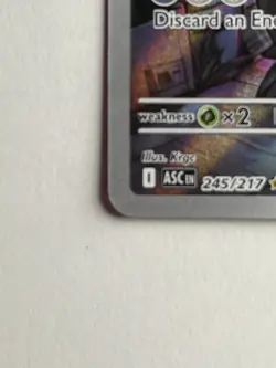 Pokemon TCG Ascended Heroes Galarian Obstagoon 245/217 NM/MT - Image 4