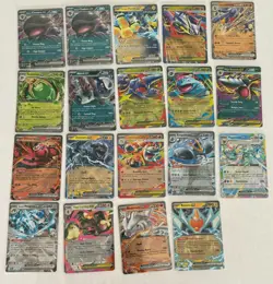 2020-2025 Pokemon 49 Ultra Rare Card Lot, EXs, Full Arts, Pokeballs & More - Image 2