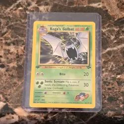 Pokemon Koga's Golbat 1st Edition Gym Challenge 46/132 60 HP Uncommon - Image 1