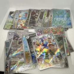 Pokemon TCG Japanese Art Rare AR lot (25 Sleeved Cards) NM - Mint - Image 1