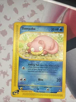 Pokemon TCG Slowpoke 108/147 Aquapolis Regular Common 2002 - Image 1