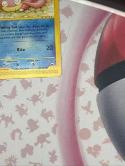 Pokemon TCG Slowpoke 108/147 Aquapolis Regular Common 2002 - Image 3