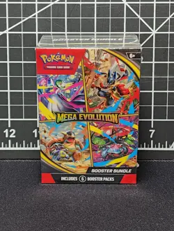 Pokemon TCG Mega Evolution Booster Bundle 6 Booster Packs - Image 1