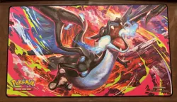 Pokemon Mega Charizard X ex UPC Play Mat Rubber Playmat (Lot of 10) - Image 2