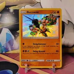 POKEMON SHINY BUZZWOLE SV24/SV94 RARE HIDDEN FATES SHINY VAULT NEAR MINT - Image 1