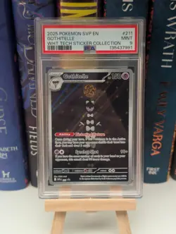 Pokemon TCG Gothitelle White Flare Sticker Collection Promo #211 PSA 9 MINT! - Image 1