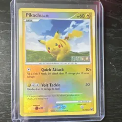 Pokemon Pikachu Stormfront Reverse Holo 70/100 Basic HP70 Common English 2008 - Image 1