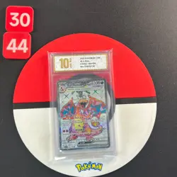Pokemon 2025 S-Chinese Charizard ex CSV5C-145/129 SR Obsidian Flames Grade10 - Image 1