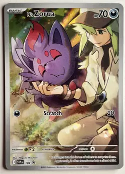 Pokemon TCG Journey Together N's Zorua SVP189 ETB Promo NM/MT - Image 1