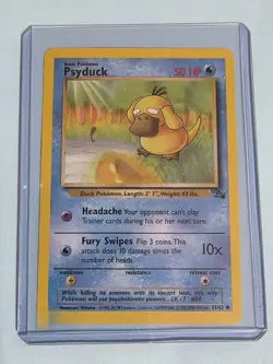 2000 Psyduck 53/62 - Fossil - NM Pokemon TCG - Image 2