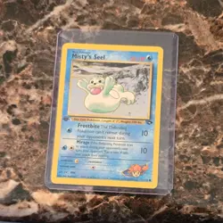 Pokemon Misty's Seel 1st Edition Gym Challenge 91/132 Regular 50 HP Common - Image 1