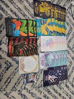 Lot Of 34 Pokemon TCG Players Guides Mixed Sets - Image 1