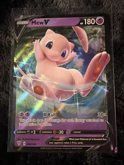 Mew V 069/189 Pokemon TCG Darkness Ablaze - Image 1