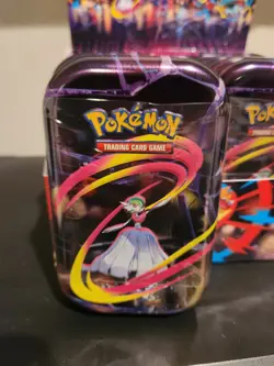 Lot of 10 Sealed Mini Tins Pokemon TCG Mega Evolution Mega Heros W/ Display Box - Image 2