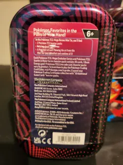 Lot of 10 Sealed Mini Tins Pokemon TCG Mega Evolution Mega Heros W/ Display Box - Image 3