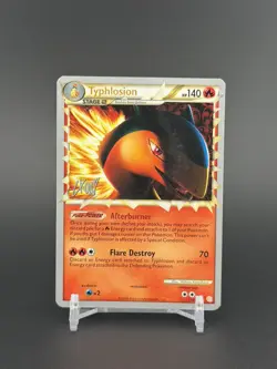 Pokemon TCG Typhlosion Prime Non-Holo 110/123 World Championships 2011 - Image 1