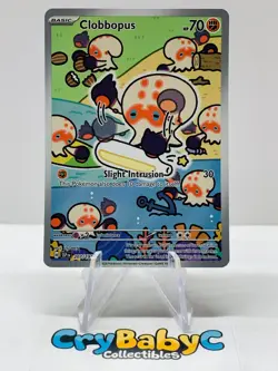 Pokemon Clobbopus 207/191 Surging Sparks Scarlet & Violet Illustration Rare - Image 1
