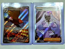 2026 Pokemon TCG Mega Evolution Perfect Order Full Art Lot Jacinthe & Talonflame - Image 1