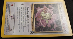 Team Rocket's Meowth 18/53 Black Star Promo Pokemon WOTC MP - Image 5