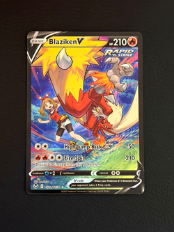 Pokemon TCG Blaziken V TG14/TG30 SWSH12: Silver Tempest Trainer Gallery M/NM - Image 1