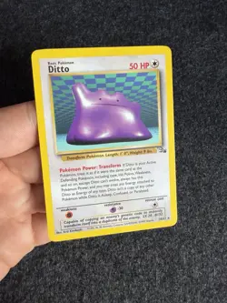 Pokemon Ditto Non Holo #18/62 - Fossil WOTC Set Mint/NM - Image 3