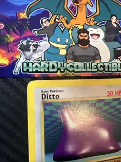 Pokemon TCG Ditto - Fossil Set 18/62 - Non-holo - WOTC - Moderate Play (MP) - Image 3