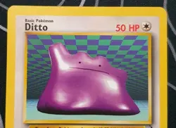 Ditto 18/62 Non Holo Fossil Pokemon Tcg Card Wotc Vintage Near Mint - Image 2