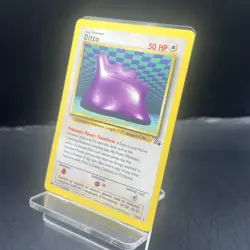 Pokemon TCG Ditto Fossil 18/62 Non-Holo Card Unlimited Rare, LP - Image 2