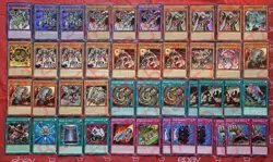 YUGIOH Ancient Gear Deck 43 Cards Ancient Gear Dark Golem *Wyvern* Megaton - Image 1