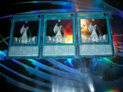 3x The Sacred Waters in the Sky 1st Edition Ultra Rare GFP2-EN013 Yu-Gi-Oh - Image 1