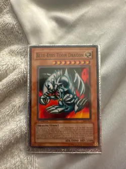 Blue-Eyes Toon Dragon 1st edition Yugioh Card Ready For Grading - Image 1