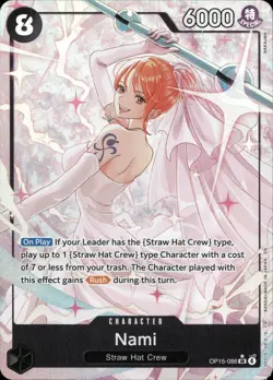 One Piece TCG • Nami OP15-086 • Alternate Artwork • ENG/NM - Image 1