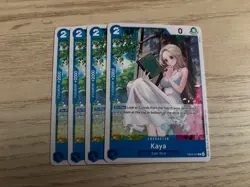 EB03-023 Playset 4 x Kaya English C One Piece TCG Card Game - Image 1